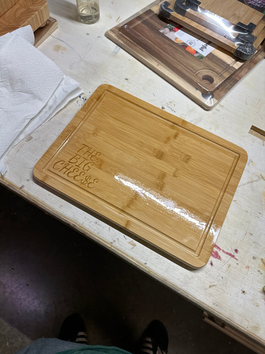 Personalized Bamboo Cutting Board