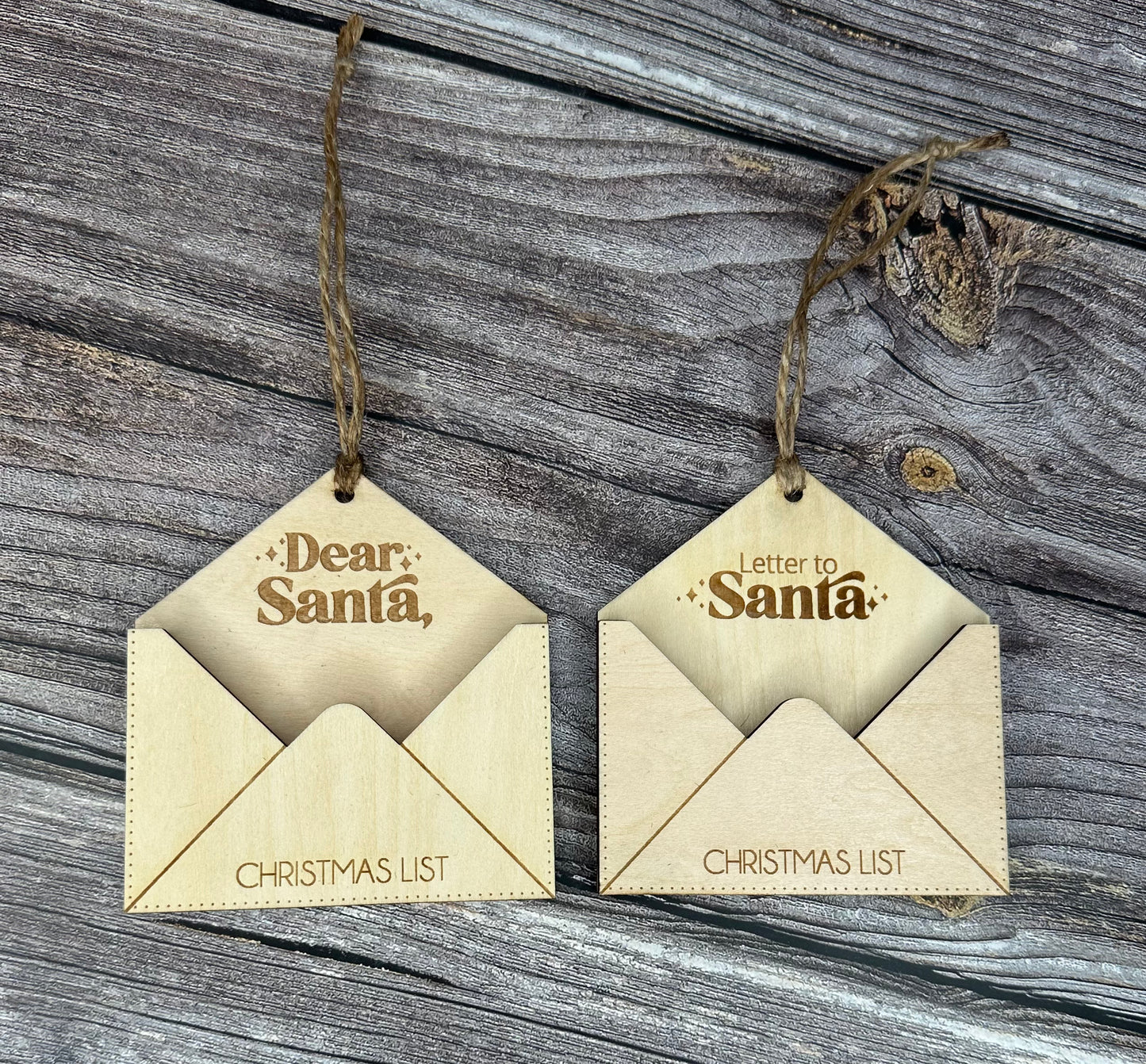 Christmas List Ornaments