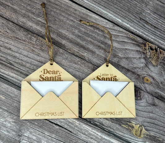 Christmas List Ornaments