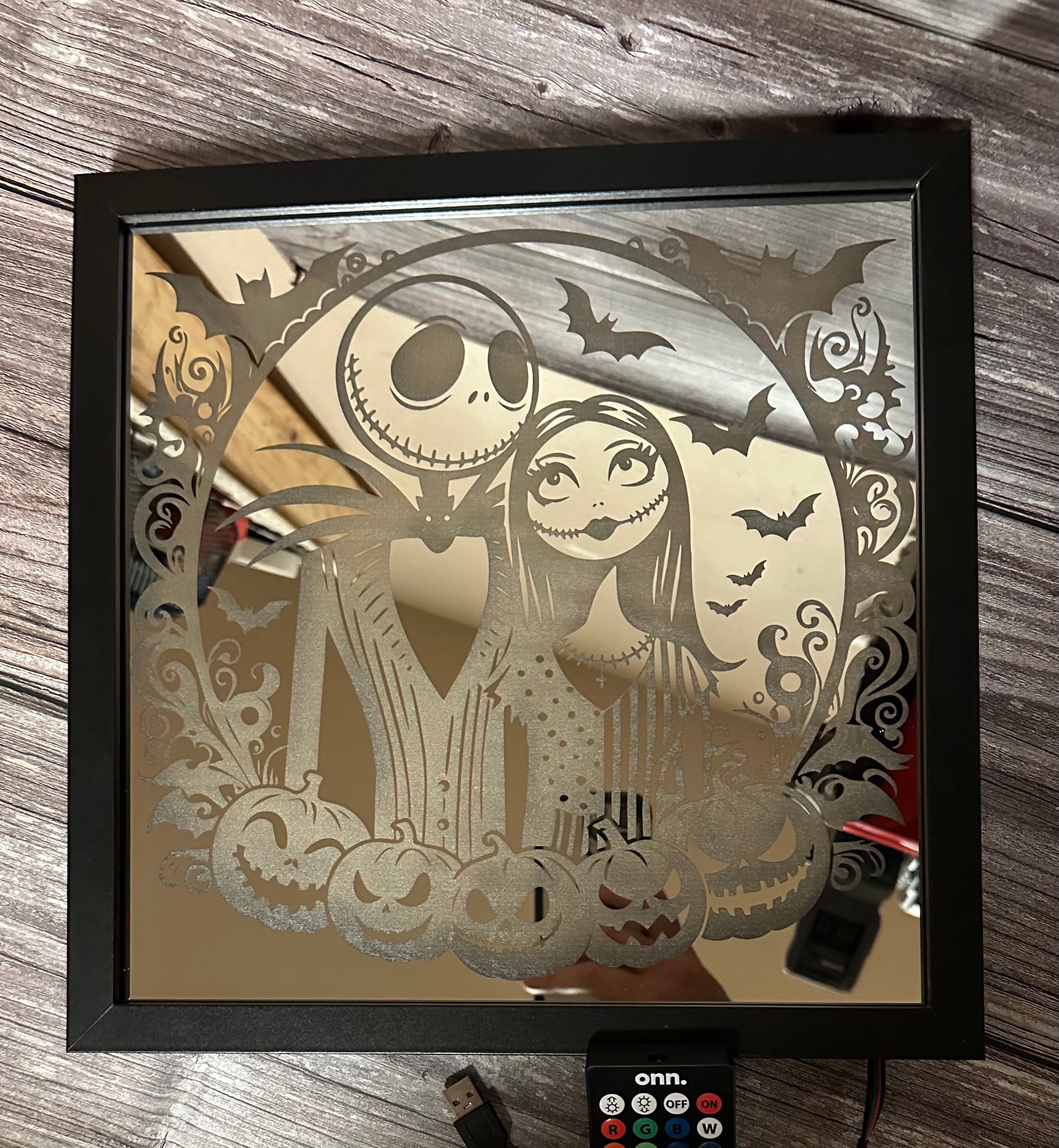 Handcrafted Custom LED Shadow Box | Woodfinity&Beyond