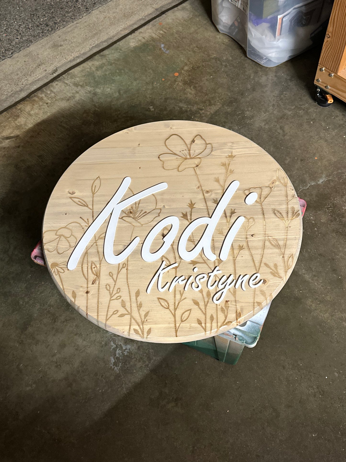 Personalized Nursery Sign